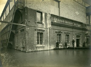 France Boulogne sur Seine Floods Automobiles Butterosi Factory Old Photo 1924