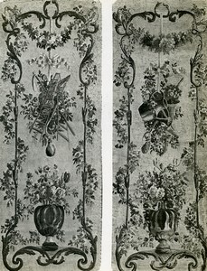 France Paris Piece of Art Tapestry Tapisserie Old Photo 1910