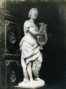 France Paris ? Statue Lyre Player Apollon? Old Photo 1910