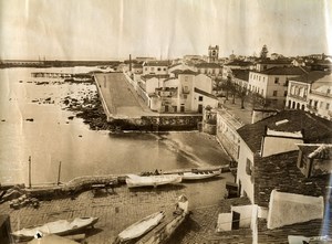 Portugal Azores Sao Miguel Ponta Delgada Bordwalk Seaside Old Photo Raposo 1890