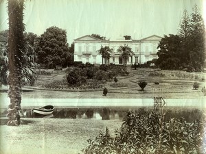 Portugal Azores Sao Miguel Marques Jacome Corriea Palace Old Photo Raposo 1890