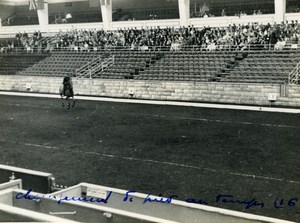 London Olympia Horse Show Dressage Lieutenant Lavergne & Needle Old Photo 1938