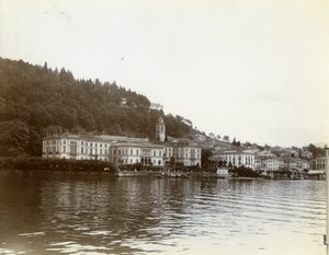 Italy Lake Como Bellagio Basilica di San Giacomo Old Amateur Photo 1910