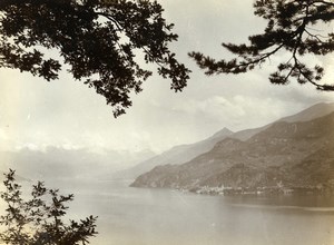 Italy Lake Como Bellagio region Alpine Tour Old Amateur Photo 1910