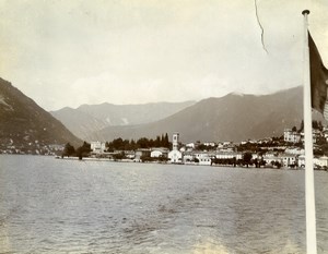 Italy Lake Como Bellagio region Alpine Tour Old Amateur Photo 1910