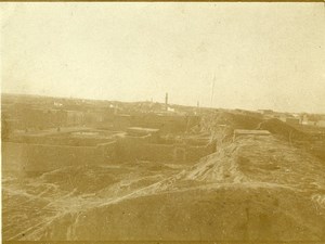 Syria Djezireh Deir Ez Zor French Militairy Mandate Panorama Amateur Photo 1929