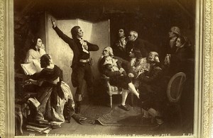 France Painting Louvre Pils Rouget de l'Isle La Marseillaise Old Photo 1900