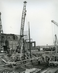 France Issy les Moulineaux EDF TIRU Construction Old Photo Lepicier 1963 B12