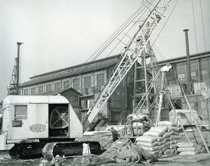 Issy les Moulineaux EDF TIRU Construction Quillery Old Photo Lepicier 1963 7A