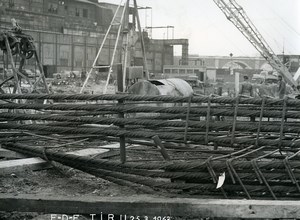 France Issy les Moulineaux EDF TIRU Construction Old Photo Lepicier 1963 C8