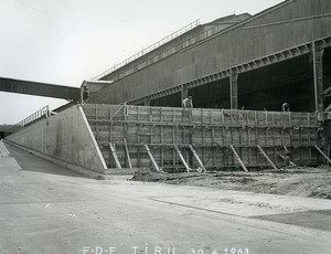 France Issy les Moulineaux EDF TIRU Construction Old Photo Lepicier 1963 K11