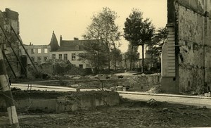 Belgium Tournai Destruction WWII Liberation Ruins Old Photo 1945