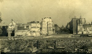 Belgium Tournai Destruction WWII Liberation Ruins Old Photo 1945