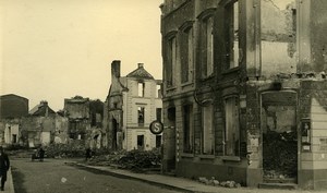 Belgium Tournai Destruction WWII Liberation Ruins Old Photo 1945