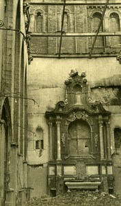 Belgium Tournai Destruction WWII Liberation Church? Ruins Old Photo 1945