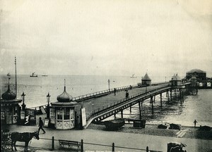 United Kingdom Dover Promenade Pier Old Photo Print Frith 1900