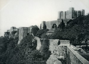 United Kingdom Dover Castle Douvres Old Photo Print 1900