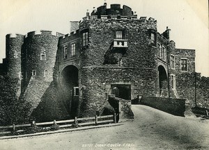 United Kingdom Dover Castle Douvres Old Photo Print Frith 1900