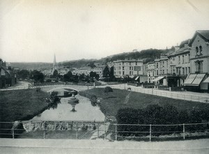 United Kingdom Devon Dawlish Hannaford shop? Old Photo Print 1900