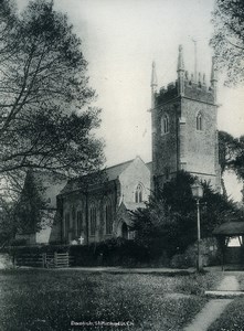 United Kingdom Devon Dawlish St Michael's Church Old Photo Print 1900