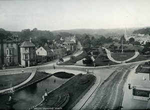 United Kingdom Devon Dawlish Panorama Old Photo Print Frith 1900