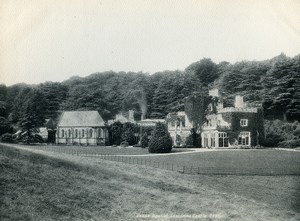 United Kingdom Devon Dawlish Luscombe Castle Old Photo Print Frith 1900