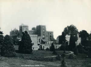 United Kingdom Powderham Castle Old Photo Print Frith 1900