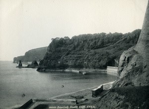 United Kingdom Dawlish South Cliff Old Photo Print Frith 1900