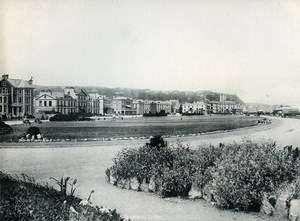 United Kingdom Teignmouth the Park Old Photo Print Frith 1900