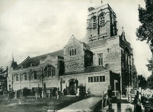 United Kingdom Exeter St David's Church Old Photo Print Frith 1900