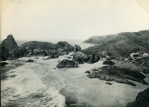 United Kingdom Cornwall The Lizard Kynance Cove Old Photo Print Frith 1900