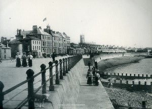 United Kingdom Cornwall Penzance Promenade Seafront Old Photo Print Frith 1900