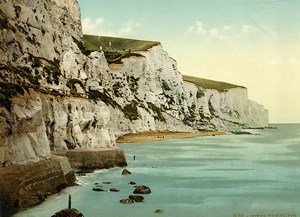 United Kingdom Kent Dover the Cliffs Old Photo Photochrom 1900