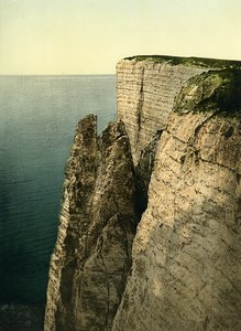 United Kingdom Eastbourne Beachy Head Cliffs Old Photo Photochrom 1900