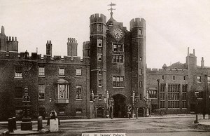 United Kingdom London Londres St James Palace Old Photo 1900