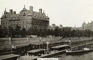 United Kingdom London Londres New Scotland Yard Old Photo 1900