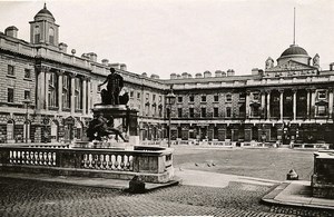 United Kingdom London Londres Sommerset House the Court Old Photo 1900