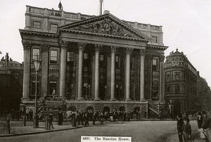 United Kingdom London Londres Mansion House Old Photo 1900