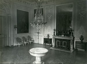 France Versailles Petit Trianon Museum Dining Room Old LP Photo 1900