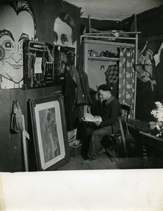 Paris Backstage Props Master Ambigu Comique Lost Theater Old Photo Bernand 1960