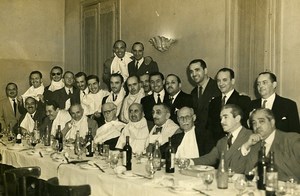 Argentina Buenos Aires Argentinian Caricaturists Chiquin Restaurant Photo 1955