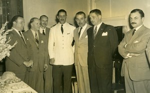 Argentina Buenos Aires Circle of Sports Writers Headquarters Opening Photo 1955