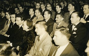 Argentina Buenos Aires Boxing Match at Luna Park Old Photo 1950