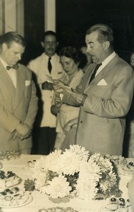 Argentina Buenos Aires Circle of Sports Writers Headquarters Opening Photo 1955