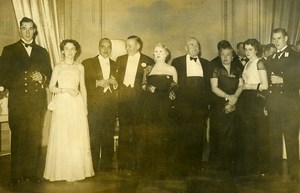 Argentina Buenos Aires Reception of Canadian Ambassador Alvear Palace Photo 1952