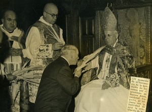 Argentina Buenos Aires Cardinal Archbishop Santiago Copello Easter Photo 1945