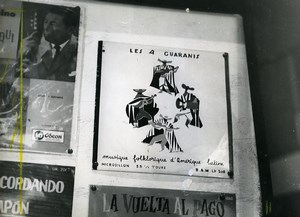 Argentina Buenos Aires the Four Guaranis Music Shop ? Old Photo 1965