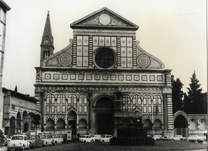 Italy Florence Firenze Church Santa Maria Novella Old Photo 1961