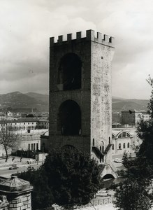 Italy Florence Firenze Torre San Niccolo Piazza Poggi Old Photo 1961