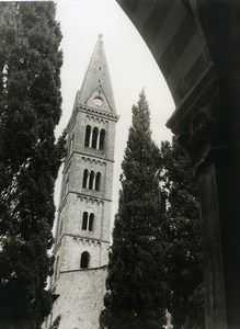 Italy Florence Cathedral Firenze Church Santa Maria del Fiore Old Photo 1961